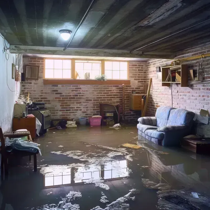 Flooded Basement Cleanup in Country Homes, WA